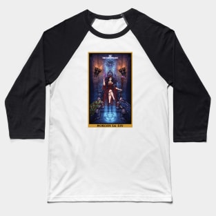 Morgan Le Fay The Hierophant Tarot Card Baseball T-Shirt